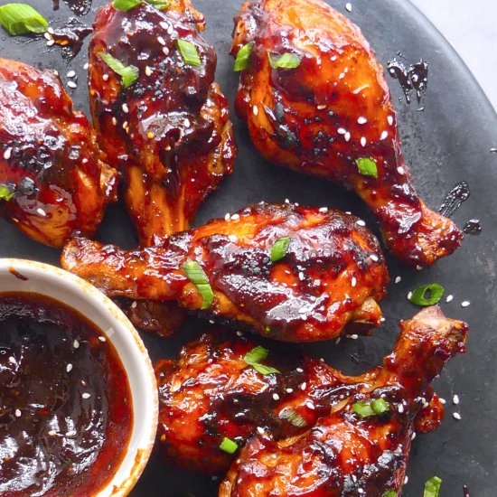 Amazing Honey BBQ Chicken Drumstick