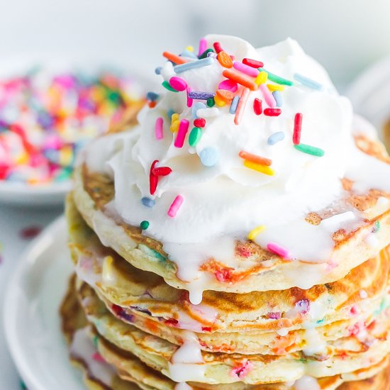 Homemade Funfetti Pancakes