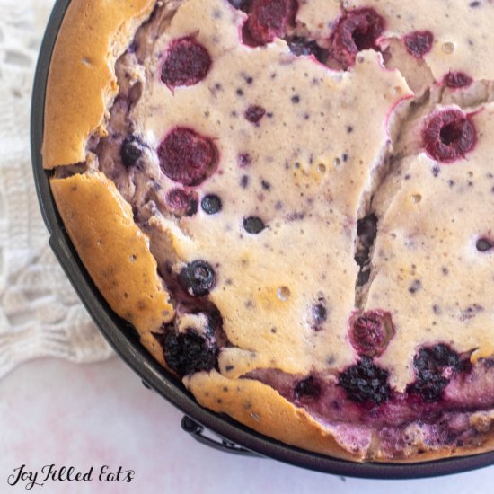 Keto Berry Cheesecake