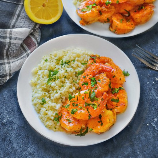 Buttery Lemon Shrimp