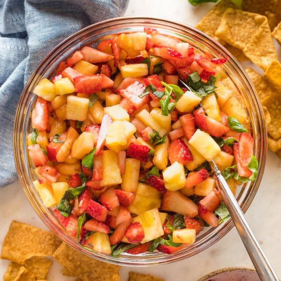 Strawberry Pineapple Salsa