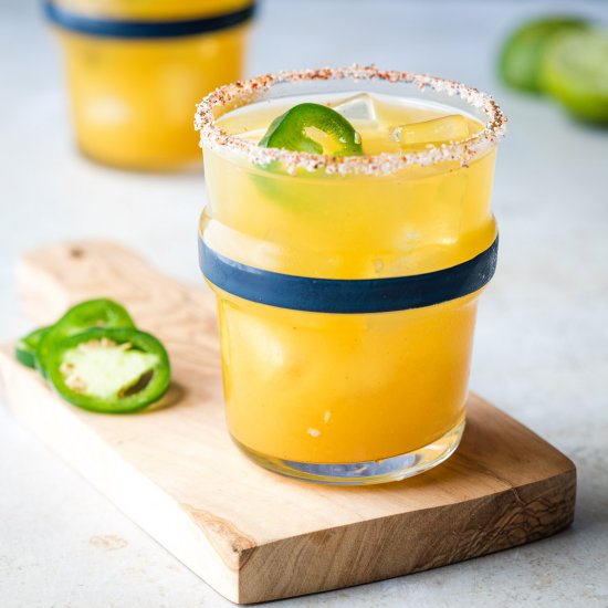 Spicy Passion Fruit Margarita