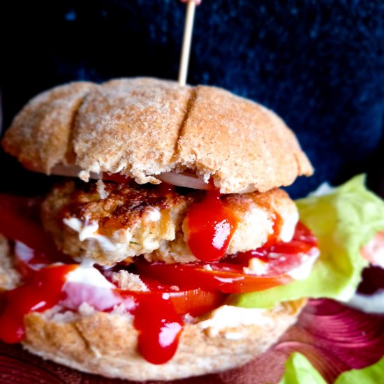 Healthy Fish Burger Patties