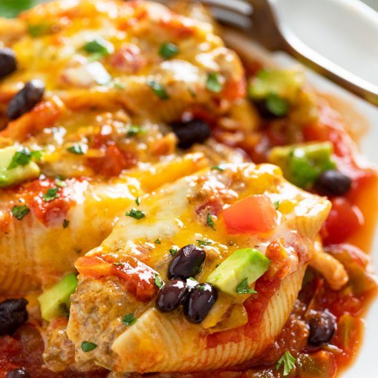 Taco Stuffed Shells