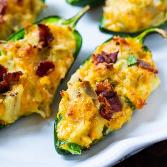 Cajun Crab Stuffed Jalapenos