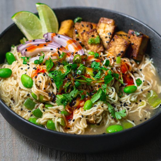 Maggi Noodles Vegetables and Tofu