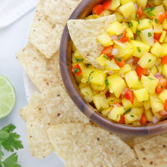 Pineapple Mango Habanero Salsa