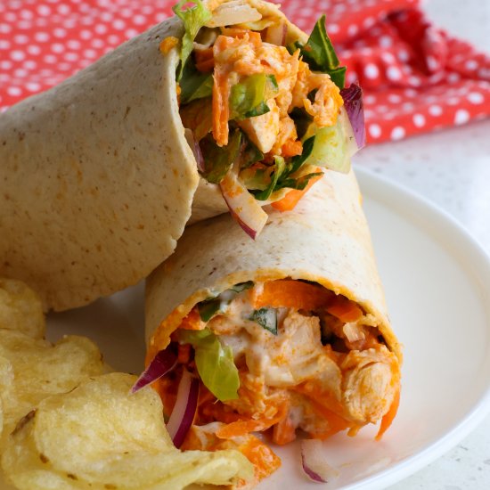 Buffalo Chicken Wraps