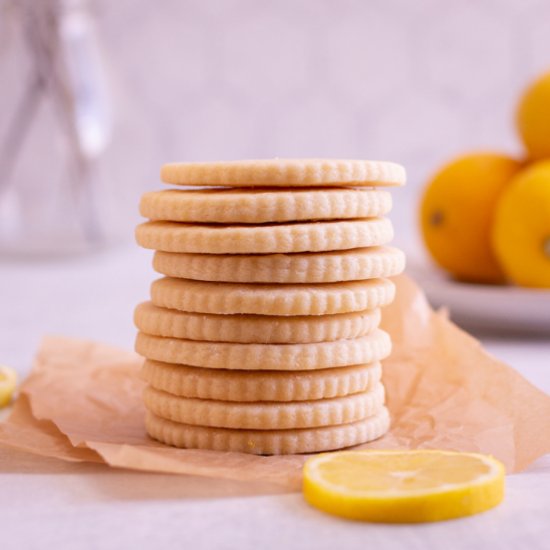 Lemon Sugar Cut-Out Cookies