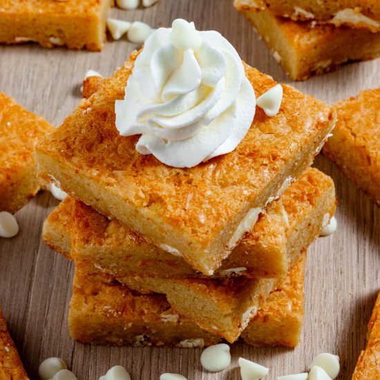 White Chocolate Blondies