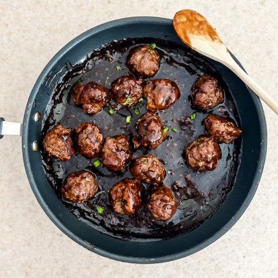 Teriyaki Meatballs