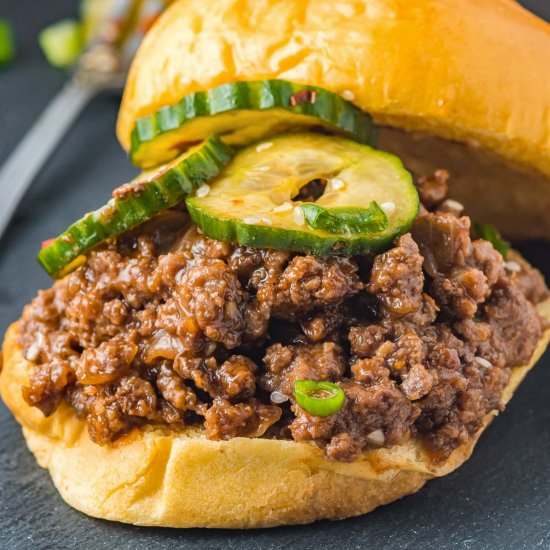 Korean Sloppy Joes