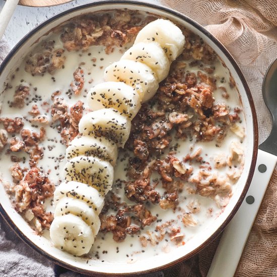 Vegan High Protein Oatmeal