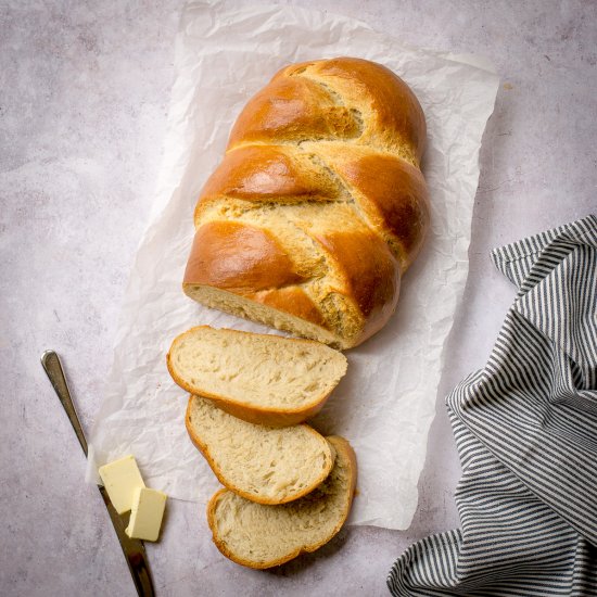 Easy Plaited Bread