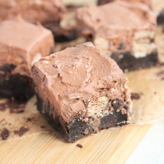 Kit Kat Brownies