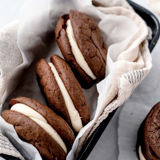 Chocolate Whoopie Pies