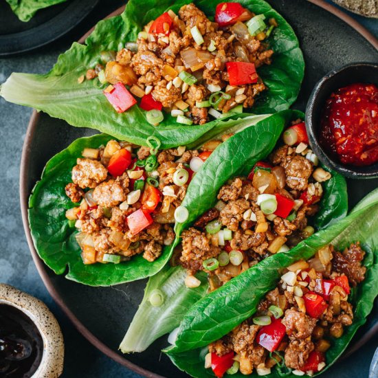 Pork Lettuce Wrap (San Choy Bow)