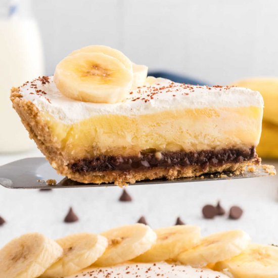 Black Bottom Banana Cream Pie