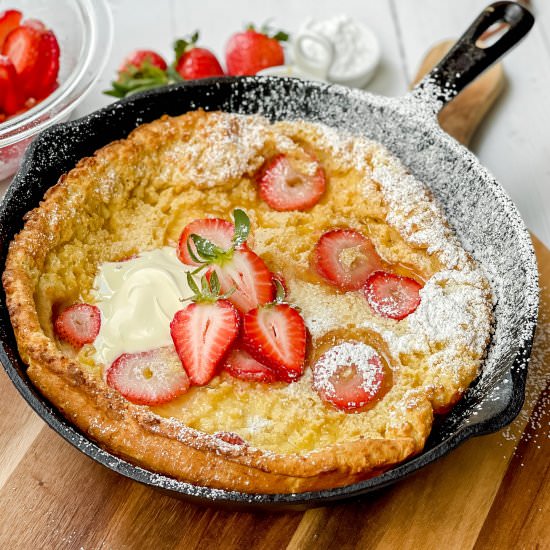 Strawberry Dutch Baby