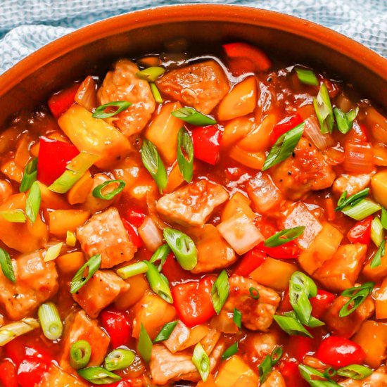 Sweet and sour pork