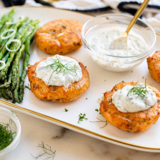 Air Fryer Salmon Patties