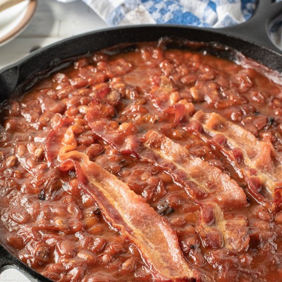 The Best Smoked Baked Beans