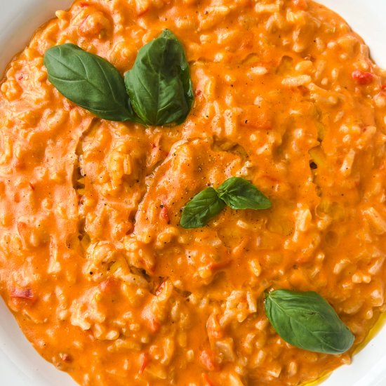 Tomato and Mascarpone Risotto