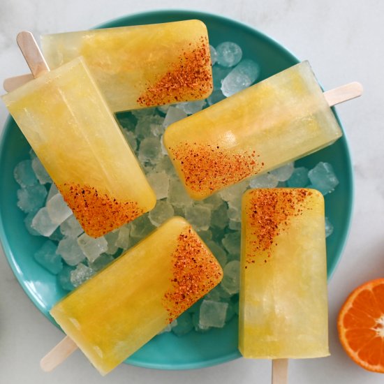 Skinny Margarita Popsicles