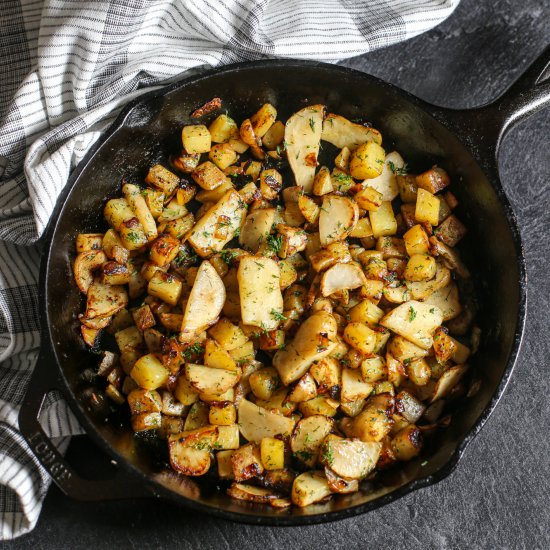 Whole30 Sunchoke Hash