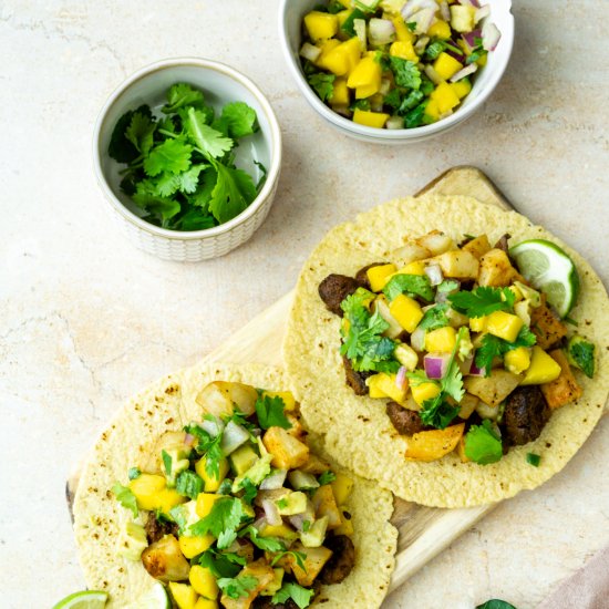 Vegan Potato Tacos