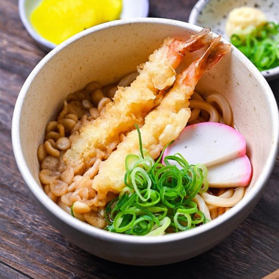 Shrimp Tempura Udon Soup