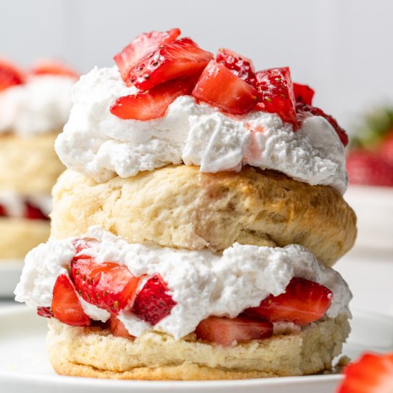 Vegan Strawberry Shortcake