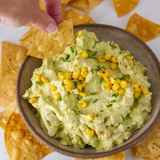 Roasted Corn Guacamole