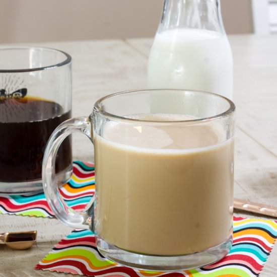 easy homemade vanilla coffee