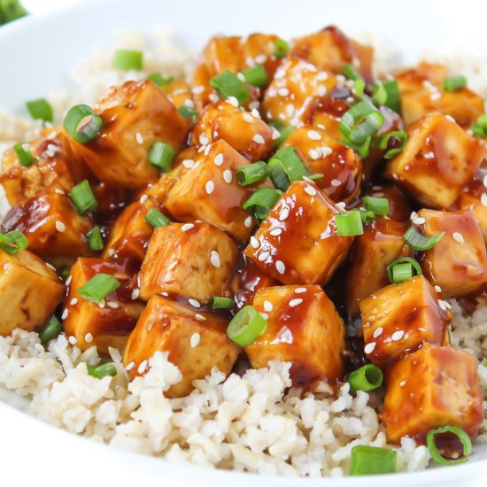 Teriyaki Baked Tofu