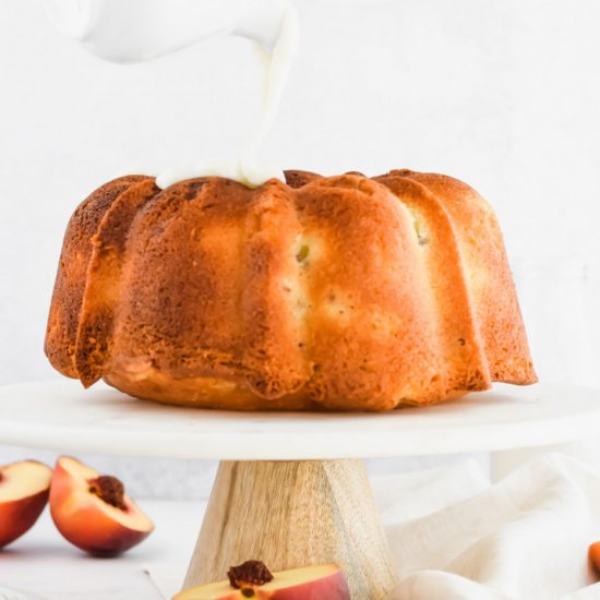 Peach Pound Cake