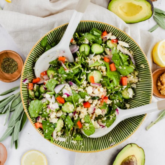 Spinach Quinoa Salad