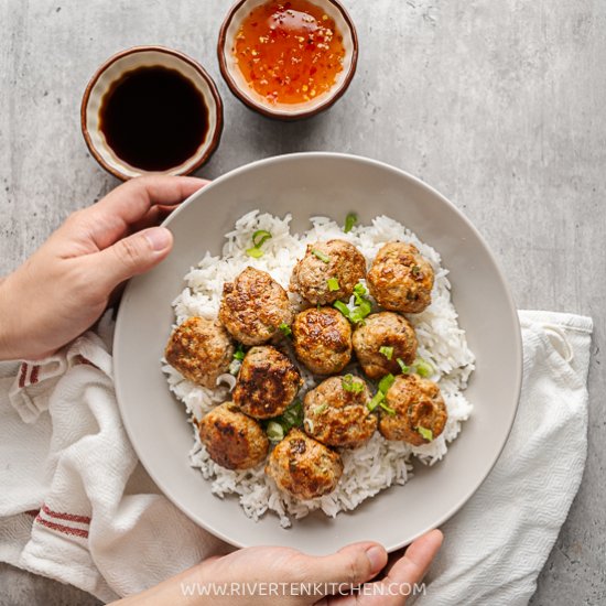 Easy Asian Meatballs