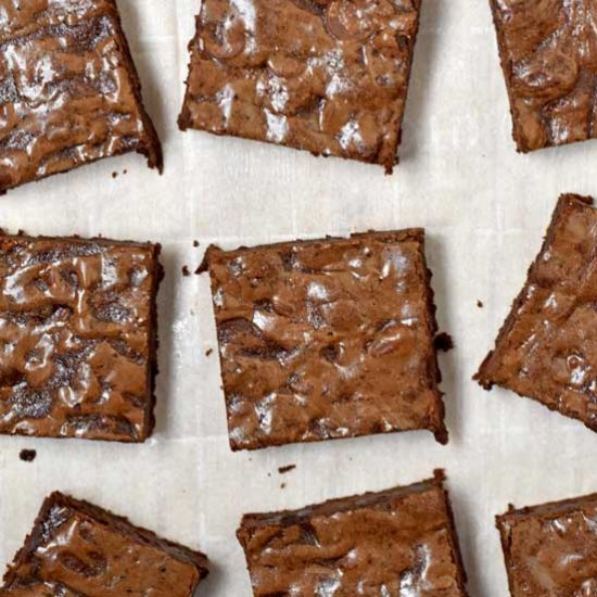 Easy GF Double Chocolate Brownies