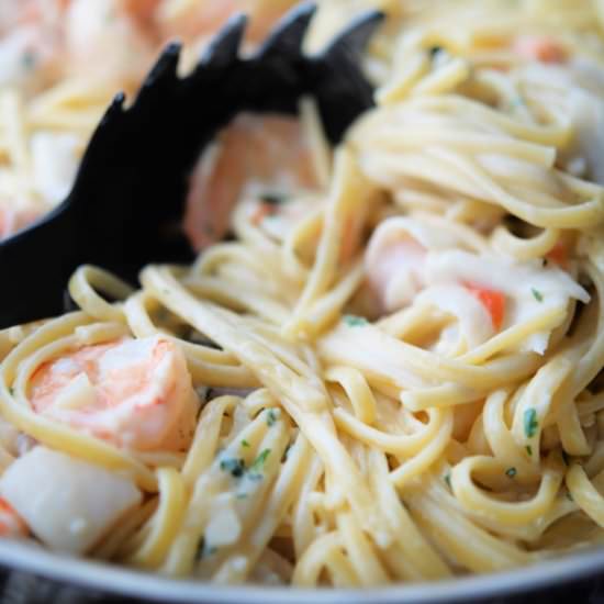 Seafood Linguine