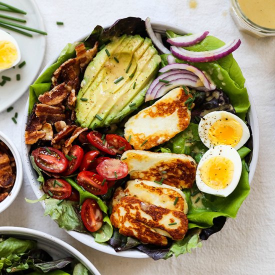 Halloumi Cobb Salad