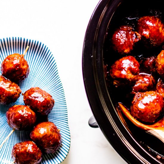 Grape Jelly Meatballs