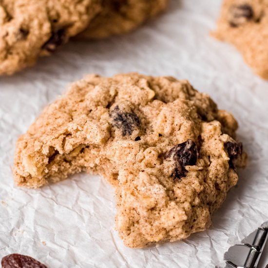 Gluten Free Oatmeal Cookies