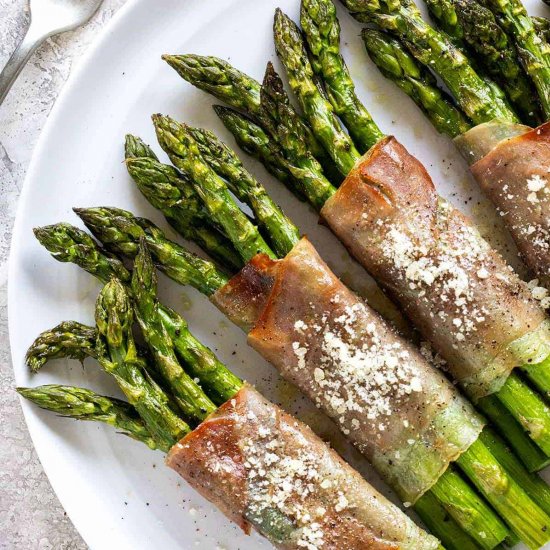 Prosciutto Wrapped Asparagus