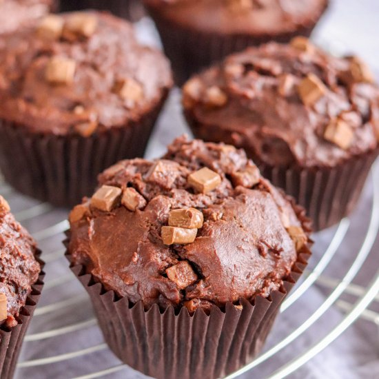 Double Chocolate Muffins