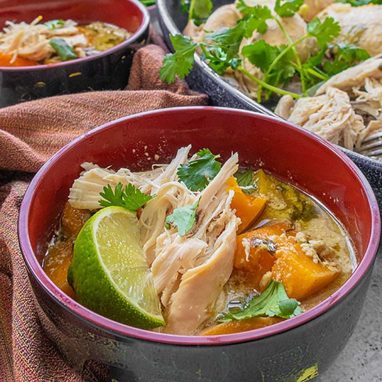 Instant Pot Thai Green Chicken Soup