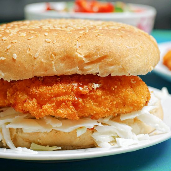 Buttermilk Fried Chicken Burger