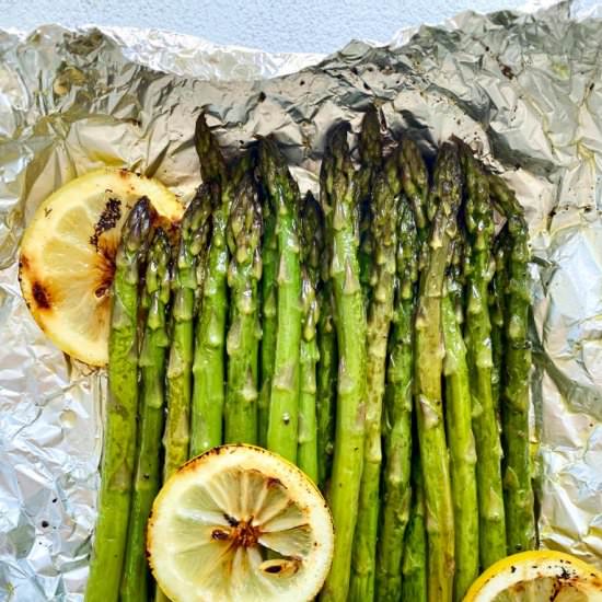 Easy Asparagus Grilled In Foil