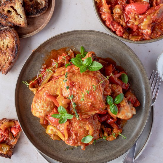 ONE-POT ITALIAN CHICKEN PEPPERS REC