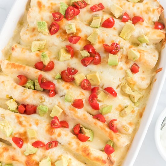 Easy Chicken Enchiladas Recipe